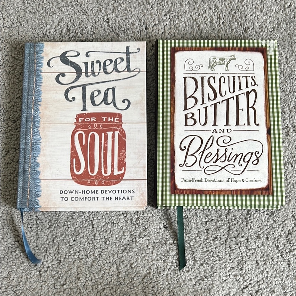 Sweet Tea for the Soul and Biscuits, Butter and Blessings Devotional Books